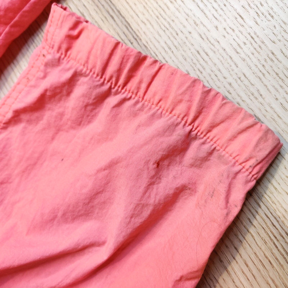 Vintage OP Ocean Pacific Neon Pink Full Zip Nylon Windbreaker Surf Jacket SZ XL - Picture 15 of 16